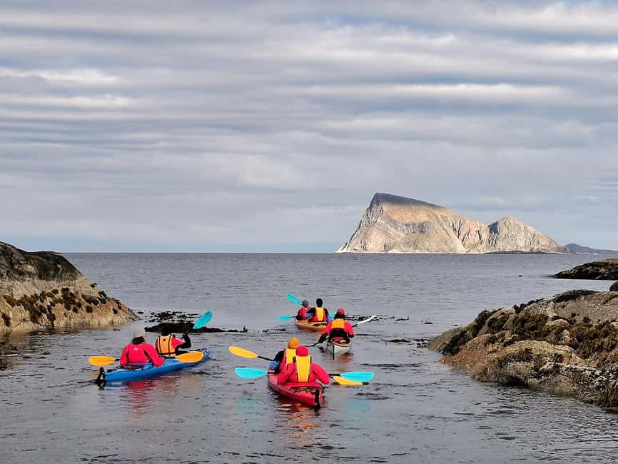 From Tromsø: Sea Kayaking Tour at Sommarøy with Transfer - The second paddle through shallow sounds