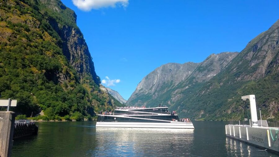 Full day private tour to Flåm - Gudvangen is the gateway to the Nærøyfjord