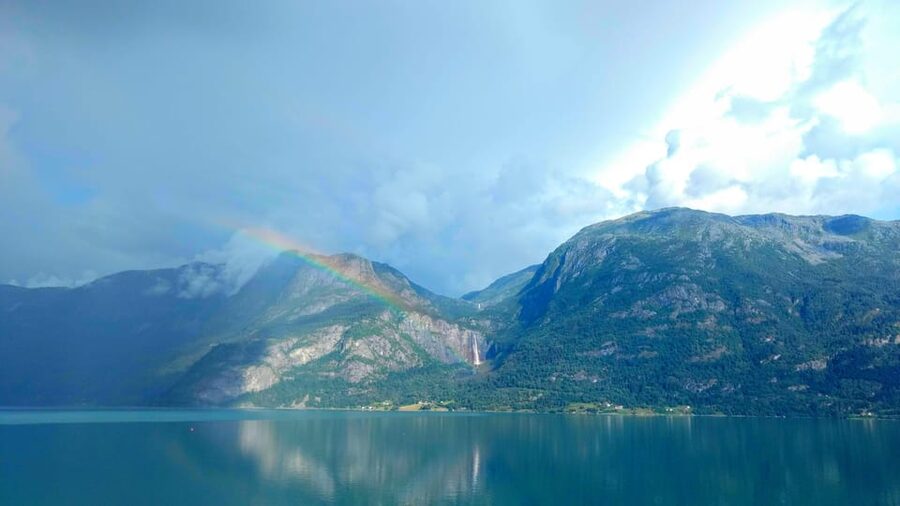 Full day private tour to Flåm - Tvindefossen gives you a close look at a waterfall
