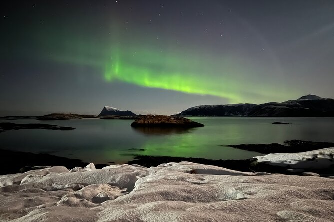 Full Night Magic of the Northern Lights in Tromso - Guides Ken, Louis, Louie, and George