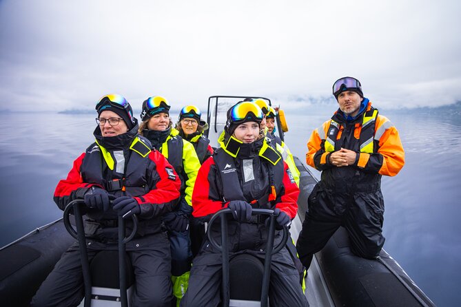 Fyksesund majestic RIB Adventure from Øystese - What the provided clothing means in practice