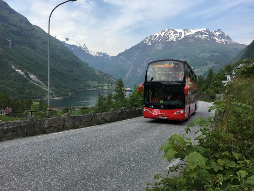 Geiranger: City Sightseeing Hop-On Hop-Off Bus Tour - Starting at the Geiranger cruise terminal