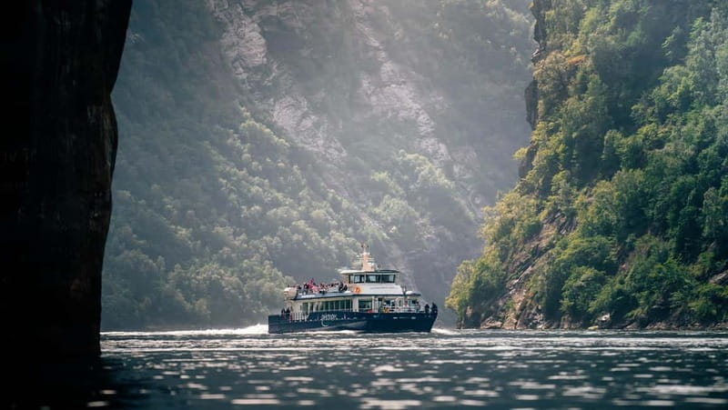 Geiranger: Fjord and Waterfalls Sightseeing Boat Trip - Choosing Between the Open Deck and Indoor Cabin
