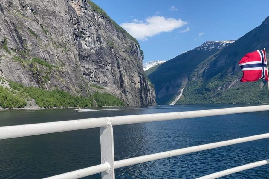 Geiranger Fjord Boat Tour with Waterfall Tasting - The boat bar and what is not included