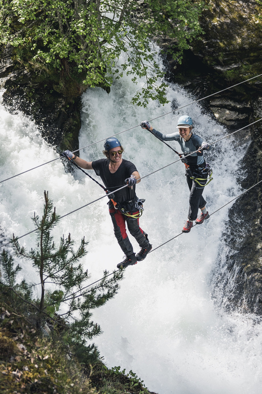 Geiranger: Zipline Park Experience - What the staff do, and what you do yourself