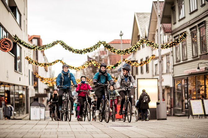 Guided EL-Bike tour in the city of Haugesund and Coastal path - Who will enjoy this ride most
