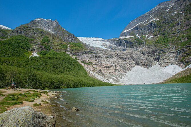 Guided Fjord & Glacier Tour - From BERGEN - The Vik to Fjærland boat ride is the day’s centerpiece