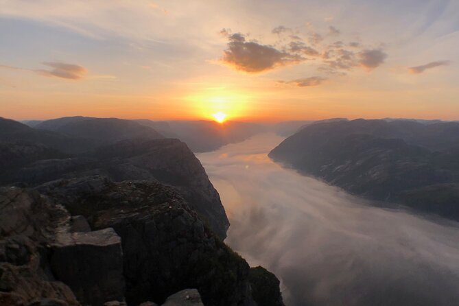 Guided sunrise hike to Pulpit Rock Preikestolen - Leaving Stavanger at 1 a.m.