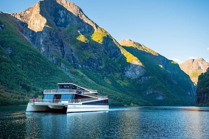 Guided Tour To Nærøyfjorden, Flåm And Stegastein - Viewpoint Cruise - Tvindefossen is a quick but worthwhile waterfall stop