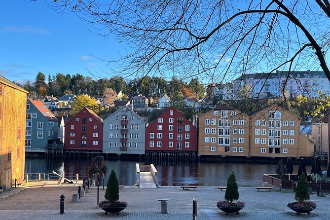 Half-Day Highlights of Trondheim by Bus and City Walk - The Old Town Bridge and the wooden riverfront