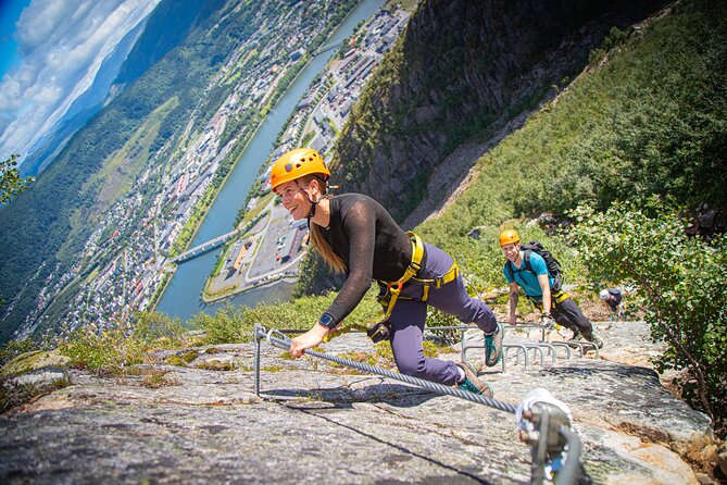 Half-Day Hiking in Mosjøen Via Ferrata - The Øyfjellet via ferrata: climbing without a climbing background