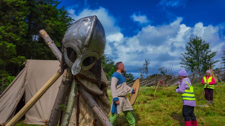 Haugesund Viking Cruise - The Viking Farm and Viking Planet - The five-minute walk and boat ride from Haugesund