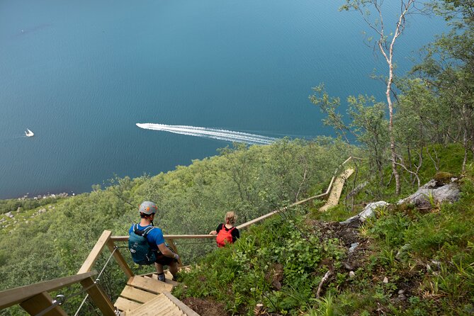 Hornelen Via Ferrata Wall of Witches Climbing Adventure - A moderate route with a genuine physical demand