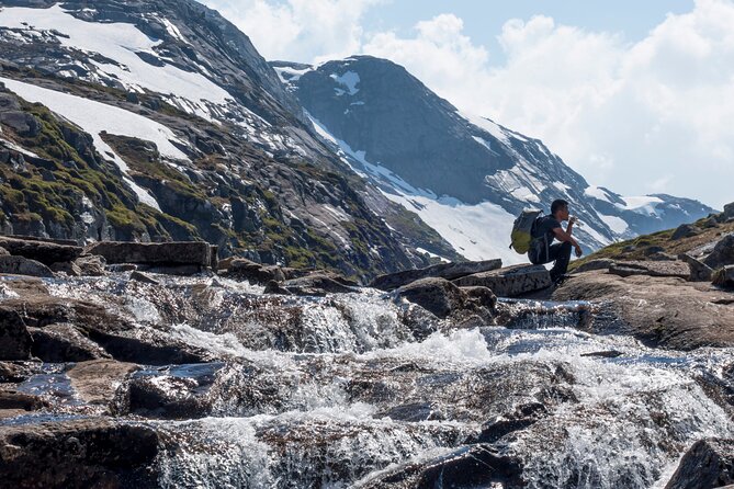 Kjerag Low-Season Hike + Packed Lunch - The reward at 984 meters above the fjord