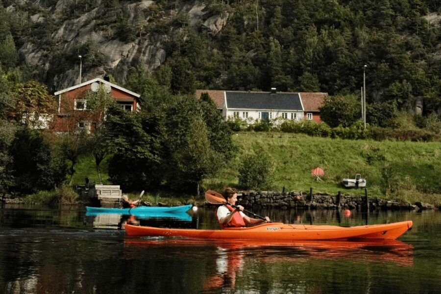 Kristiansand: Otra River Kayaking Adventure - Mosby to the river: where the paddle begins