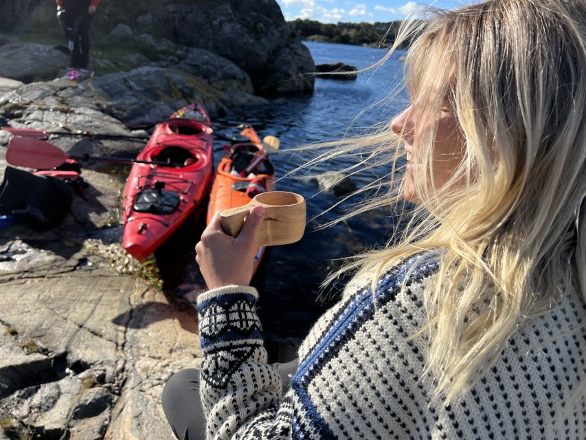 Kristiansand: Scenic Double Sea Kayak Tour around Odderoya - What the double kayak feels like in practice