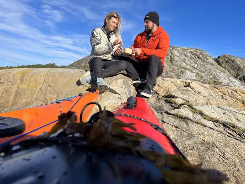 Kristiansand: Scenic Double Sea Kayak Tour around Odderoya - Getting set at Kristiansand’s guest harbor