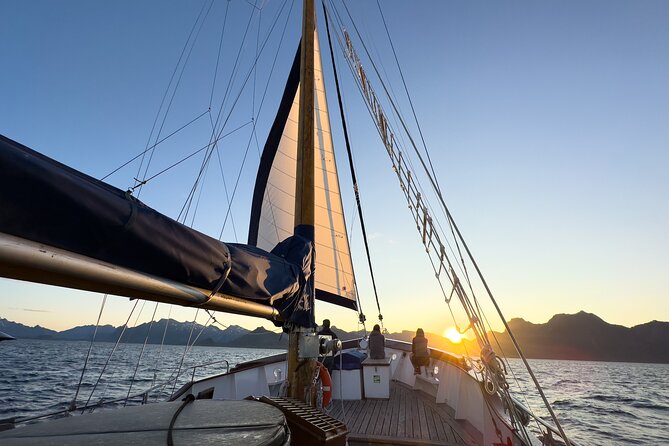 Lofoten Islands Private Midnight Sun Yacht Cruise from Svolvær - The S/Y Stella Oceana and Its Arctic Design