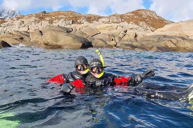 Lofoten Unique Snorkeling Experience in Dry Suit - Getting ready at Lofoten Diving in Ballstad