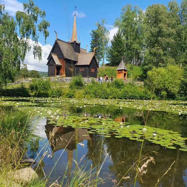 Maihaugen Museum/The Norwegian Olympic Museum, Lillehammer. - Old Farms From the 1600s Through the 1800s
