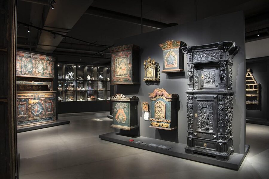 Maihaugen Museum/The Norwegian Olympic Museum, Lillehammer. - The Norwegian Postal Museum in Summer
