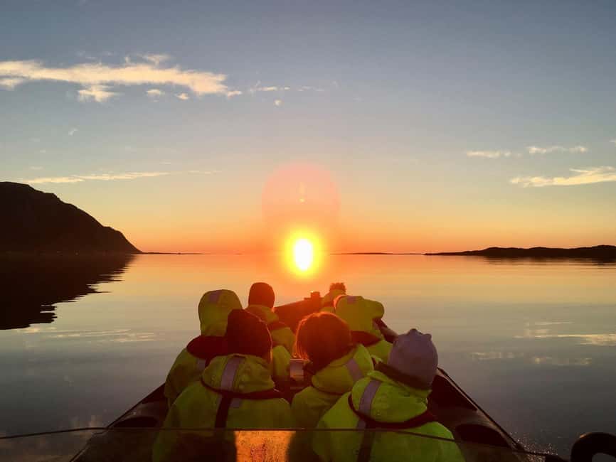Midnight sun safari - Riding the RIB Through Narrow Straits
