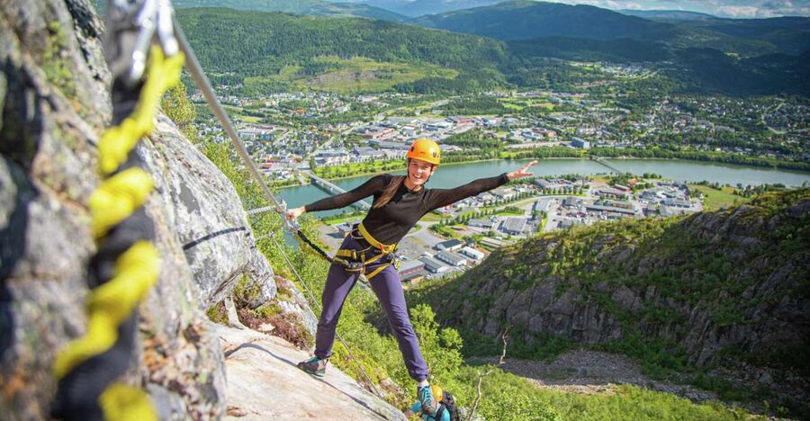 Mountain-climbing adventure in Mosjøen Via Ferrata - Meeting at Ytterøra 23