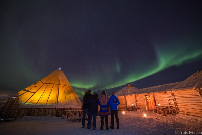 Night Reindeer Sledding with Camp Dinner and Chance of Northern Lights - Sámi stories, joiking, and time for questions