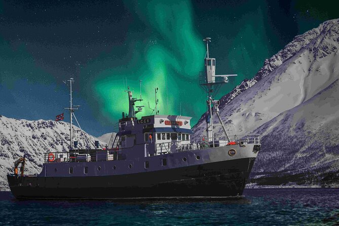 Northern Light cruise on the vintage vessel MS Strønstad - Starting at Full Steam Coastal Museum