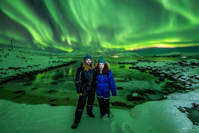Northern Lights Adventure with Greenlander, 8 people max - Soup, hot chocolate, and a campfire in the snow