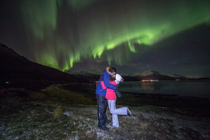 Northern Lights Big Bus Chase with Free Photos - Chasing clear skies from Tromsø