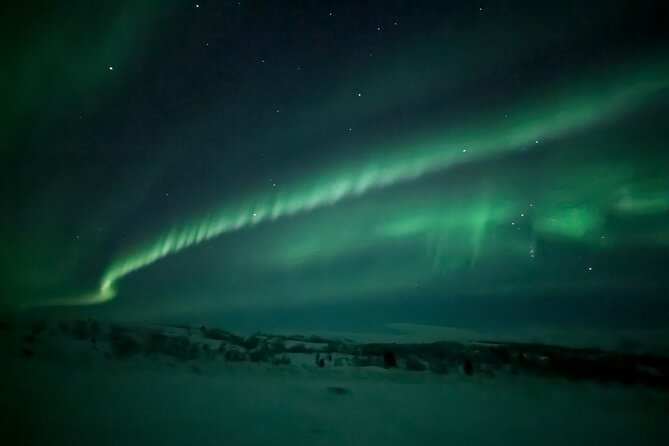 Northern Lights Minibus Chase Max 16 Person In Group - Hot drinks, pastries, and the reality of the cold
