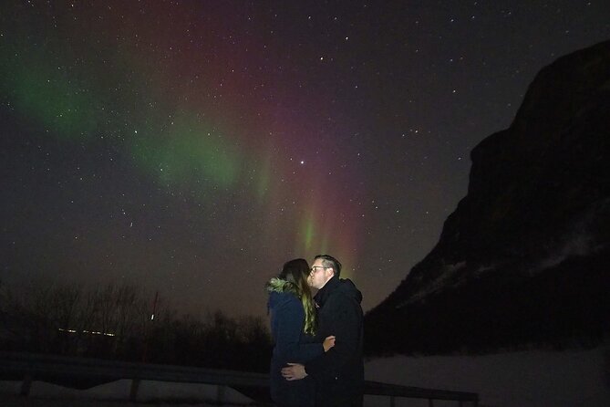 Northern Lights tour with Alta Adventure - The cathedral, Alta Fjord, and the first briefing