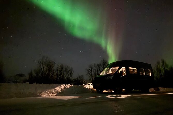 Northern Lights Tour with Hot Food and Drinks in Tromso - The bonfire, food, and Arctic waiting time