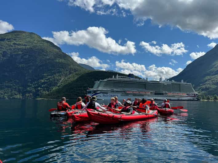 Olden: Experience Beginner-friendly Fjord Kayaking - From the cruise dock to the Olden boathouse