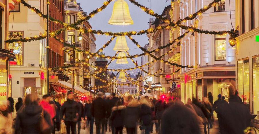 Oslo: 2-hour Christmas Private Walking Tour - City Hall, the National Theatre, and the heart of Oslo