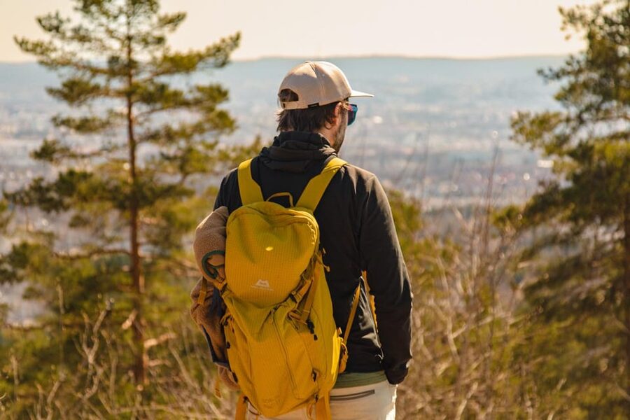 Oslo: Best View of the Oslofjord Hike - A pause at DNT Fuglemyrhytta