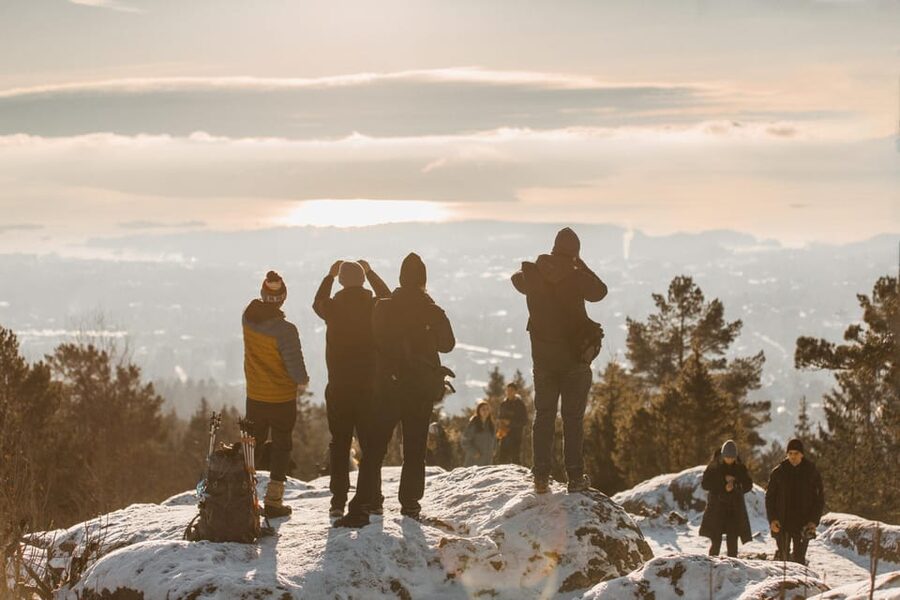 Oslo: Best View of the Oslofjord Winter Edition - From Oslo Central Station to the snow line
