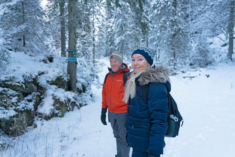 Oslo: Best View of the Oslofjord Winter Edition - Huldra, frozen ponds, and forest atmosphere