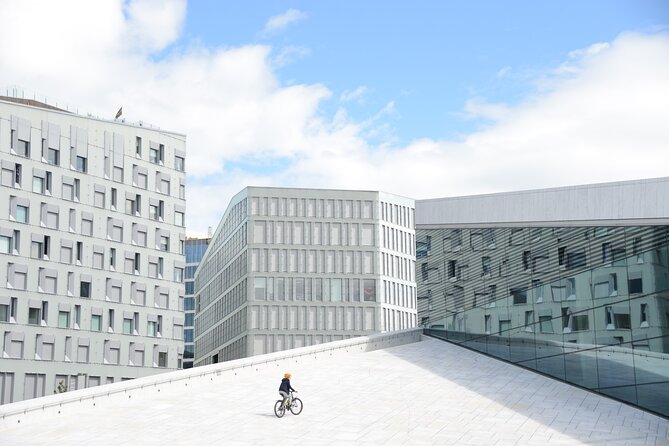 Oslo City Walks: The City of Contrasts - Crossing the Acrobat pedestrian bridge