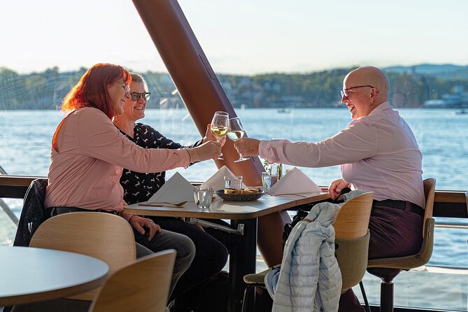 Oslo fjord 3-Course Dinner Cruise with Live Music - Oslo by night on the return