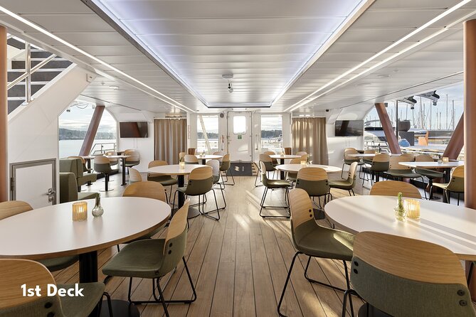 Oslo fjord 3-Course Dinner Cruise with Live Music - What the price buys you at $160.77