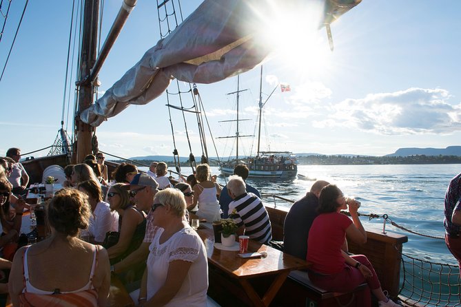 Oslo Fjord Evening Cruise with Shrimp Buffet on a Sailing Ship - The first hour: city views from the fjord