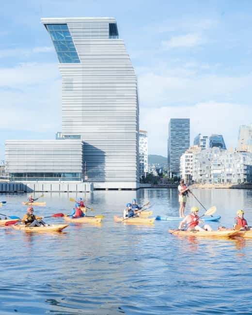 Oslo Sea Kayak Tour “Fjord City” - The Opera House from the Oslofjord