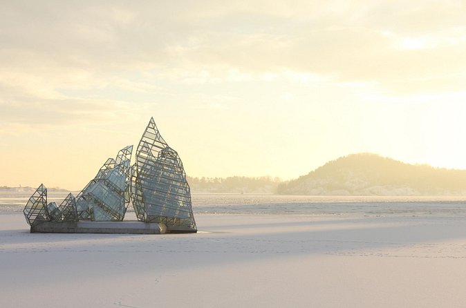 Oslo Winter Highlights Bike Tour - Karl Johans Gate and the center of Oslo