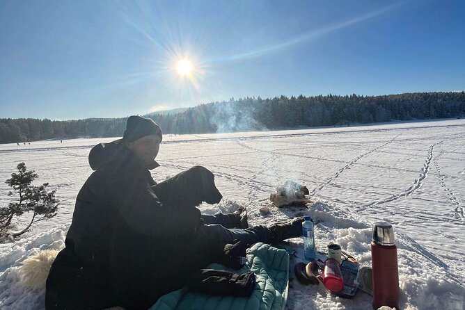 Oslo: Winter wonderland forest hike & campfire with a dog - What the $150.07 price gets you