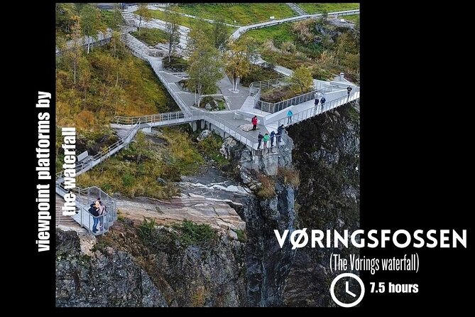 Private day tour to the Vorings Waterfall— Norway's most visited - One focused hour at Vøringsfossen