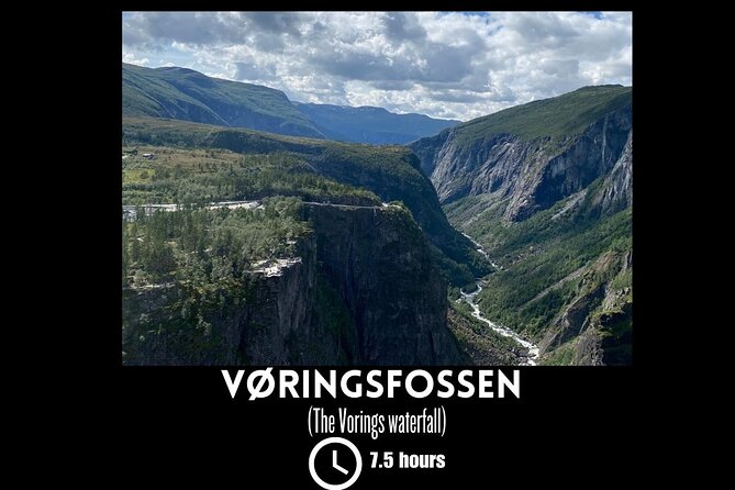 Private day tour to the Vorings Waterfall— Norway's most visited - The route from Bergen to Voss and Eidfjord