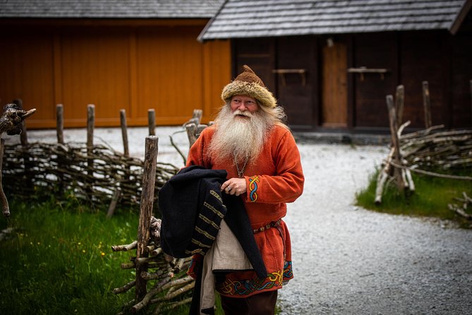 PRIVATE GUIDED TOUR: World Heritage Fjord Landscape – Viking Special – from Flåm - Njardarheimr, a Viking village with hands-on activities