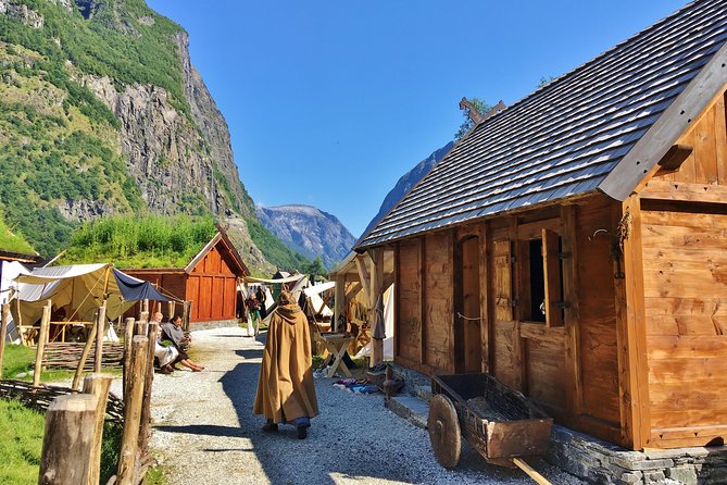 PRIVATE GUIDED TOUR: World Heritage Fjord Landscape – Viking Special – from Flåm - Stegastein at 650 meters above the Aurlandsfjord